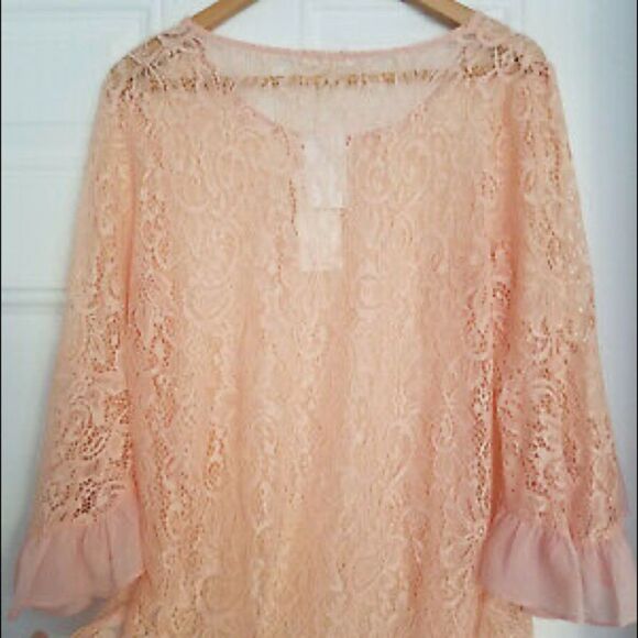 ✨Pleione Lace bell sleeve top✨ - Picture 5 of 6